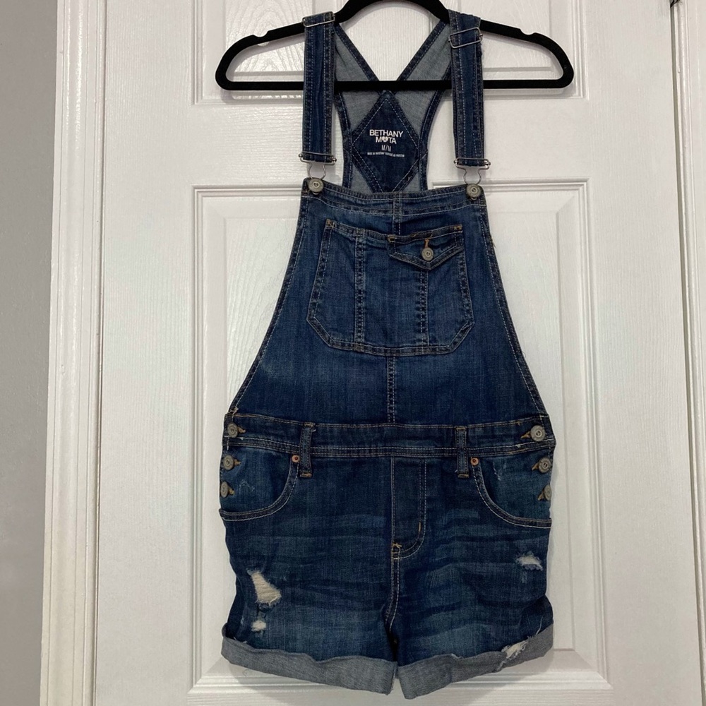 Bethany Mota Short Jean Overalls